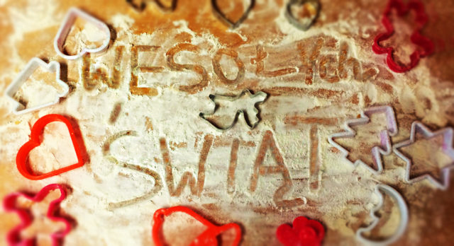 Pieczemy świąteczne ciasteczka…