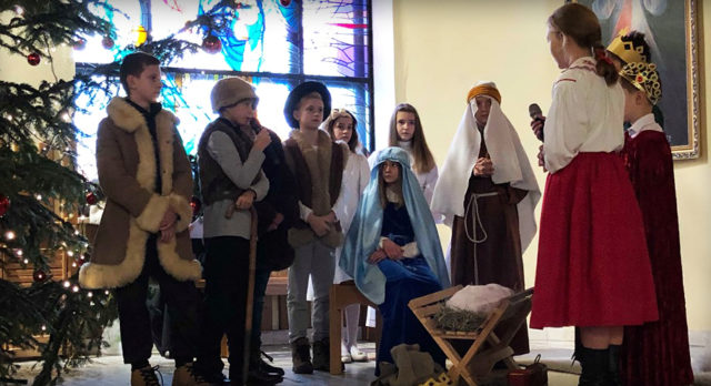 Jasełka w Kościele Parafialnym w Niskowej