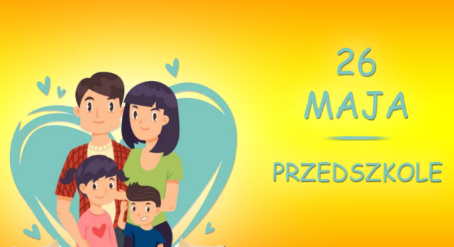 Przedszkolaki z życzeniami dla Mamy i Taty