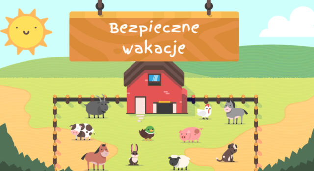 Bezpieczne wakacje | prezentacja multimedialna