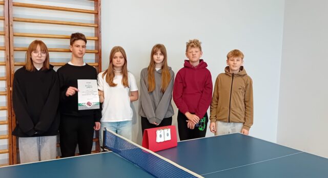 Gminne zawody w tenisie stołowym