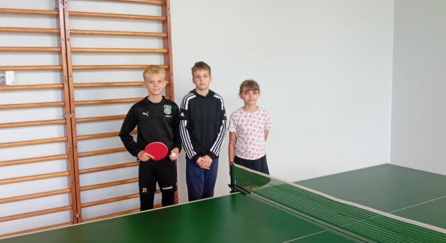 Mistrzostwa Gminy Chełmiec w tenisie stołowym Igrzysk Dzieci klas 4-6
